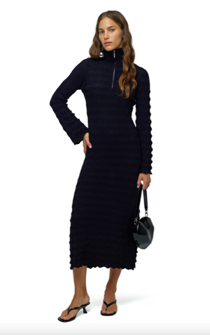 Embossed Zumi Dress
