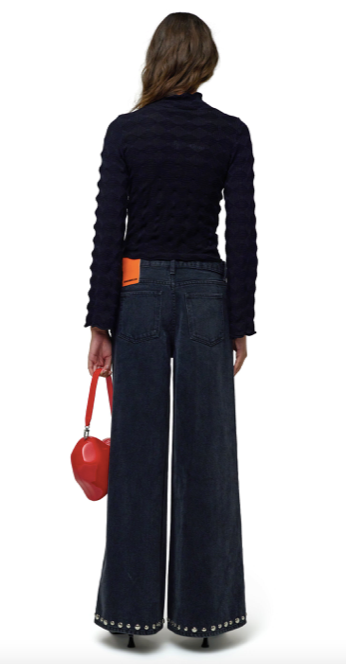 Peep Pullover Top