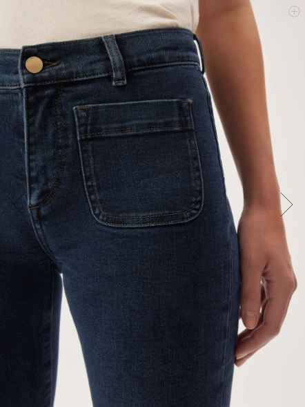 Mara Mid-Rise Ankle Jean - Seacliff