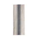 Woven Canvas Table Runner with Stripe 72" x 14"