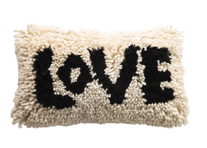 Shag LOVE Lumbar Pillow