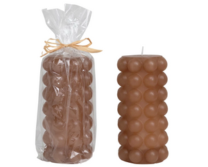 Hobnail Totem Candle - 3" x 6"