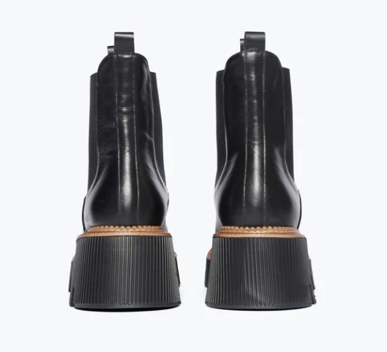 Bess Lug Sole Chelsea Boot
