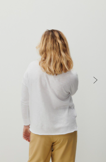 Women's t-shirt Sonoma - WHITE 60 Long sleeve White - E24