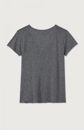 Jacksonville Short Sleeve V-Neck T-shirt - Anthracite