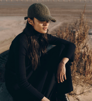 Muse Shearling Baseball Hat