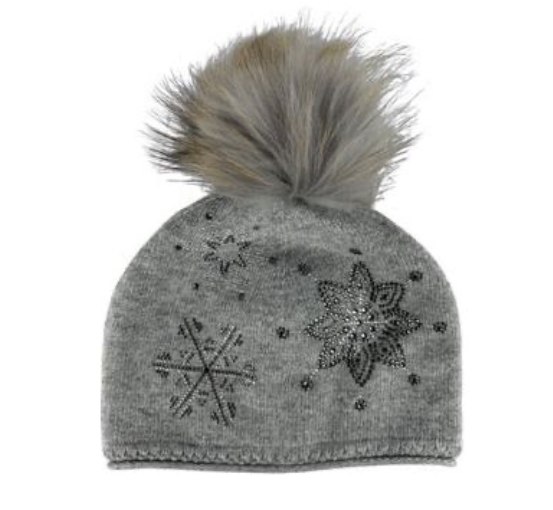Olivia Snowflake Beanie
