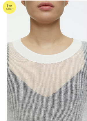 Cotton-Linen Short Sleeve Top