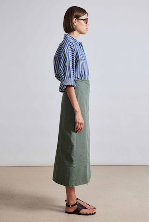 Lahira Wrap Midi Skirt