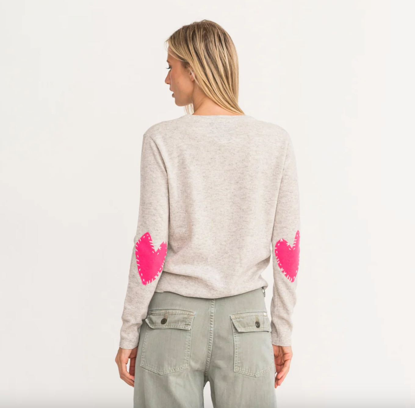 Patchwork Crew  Sweater
