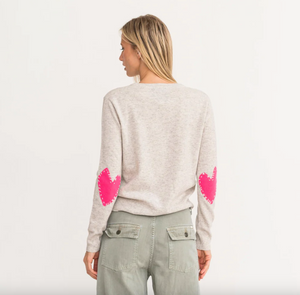 Patchwork Crew  Sweater