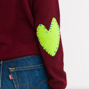 Patchwork Crew  Sweater