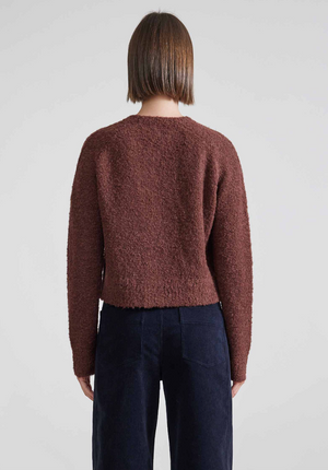Liisa  Textured Crop Sweater