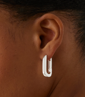 U-ink Earrings - Silver