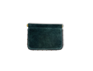 Metallic Marble Small Snap Clutch