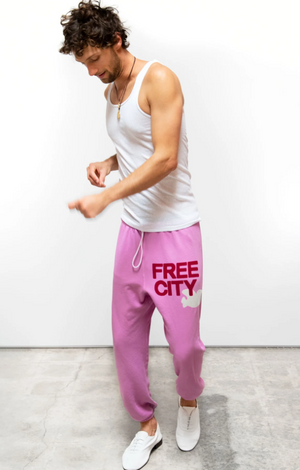 FREECITY Lg. Sweatpant - Pinklips