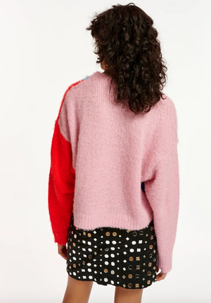 Efancy Jacquard Pullover Sweater