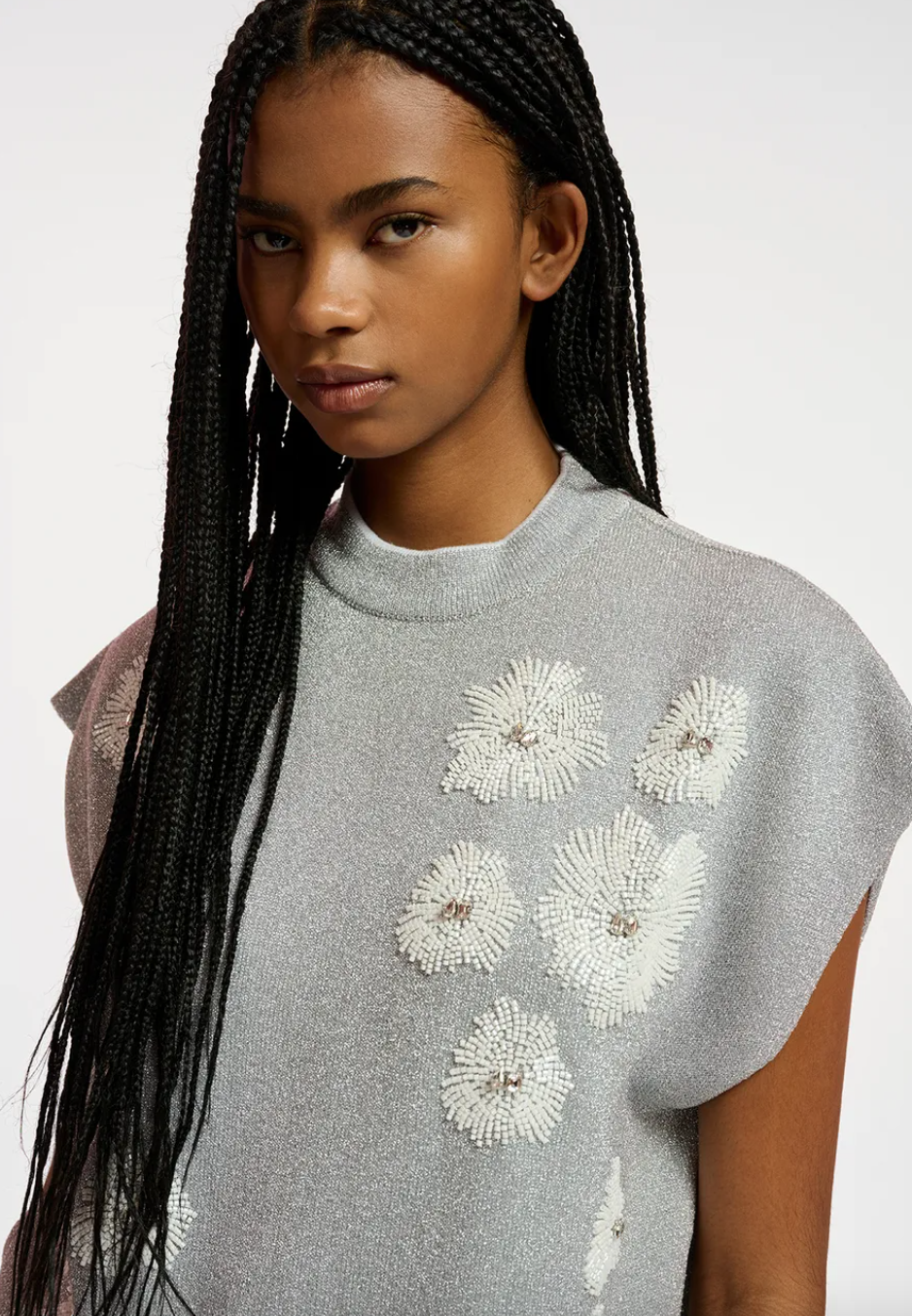 Embellished jumper outlet zara