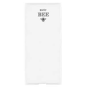 Busy Bee Notepad in Acrylic Tray