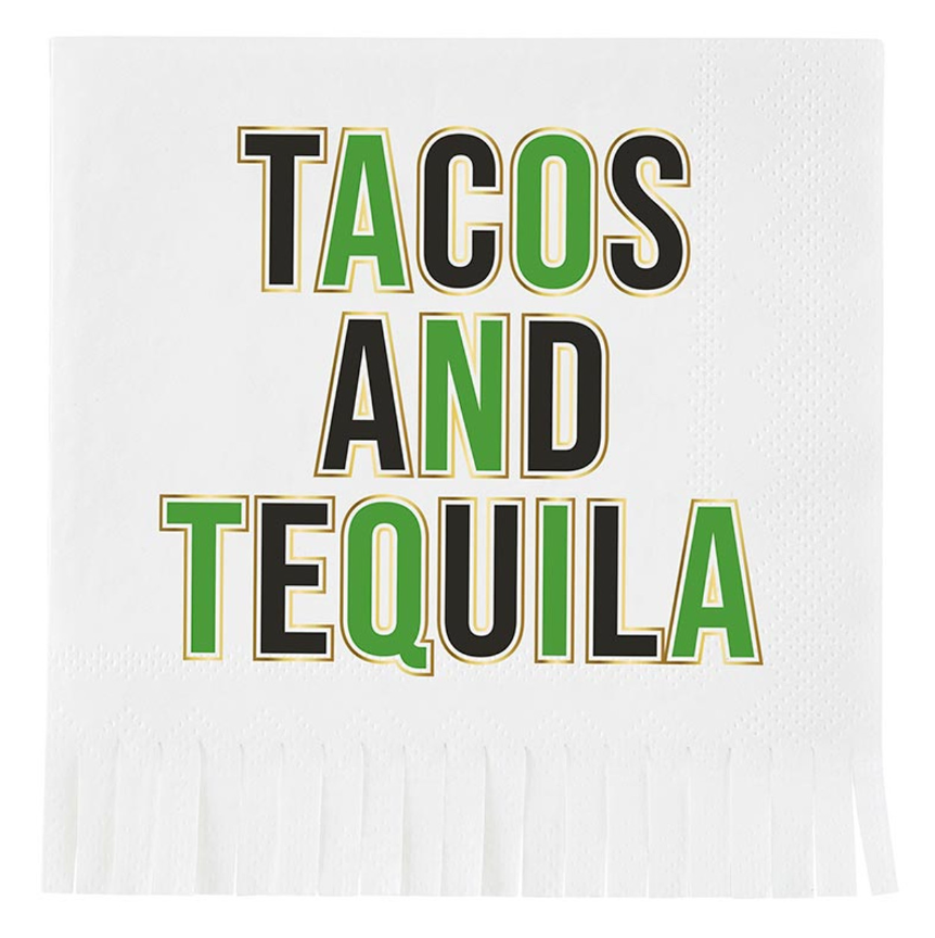 Tacos and Tequila Napkins