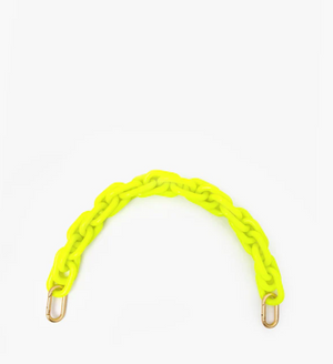 Shortie Strap - Neon Yellow Resin