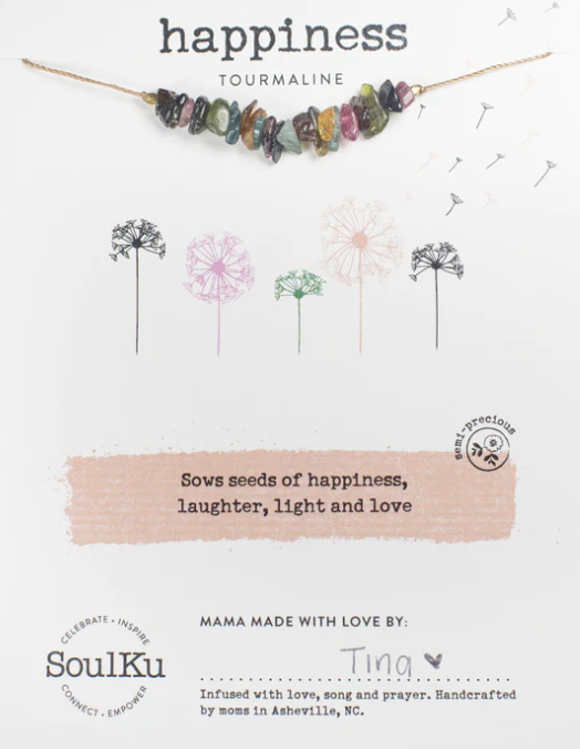 Happiness Tourmaline Necklace
