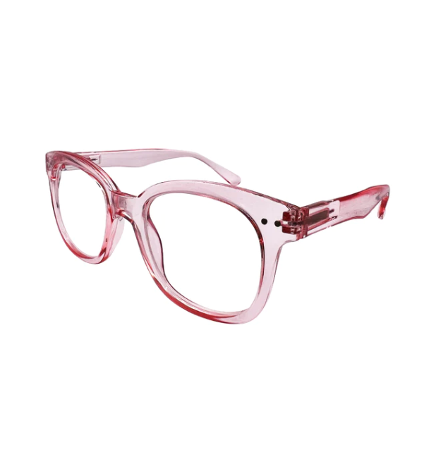 Tess Clear Pink Readers