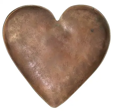 Heart Tray - Copper
