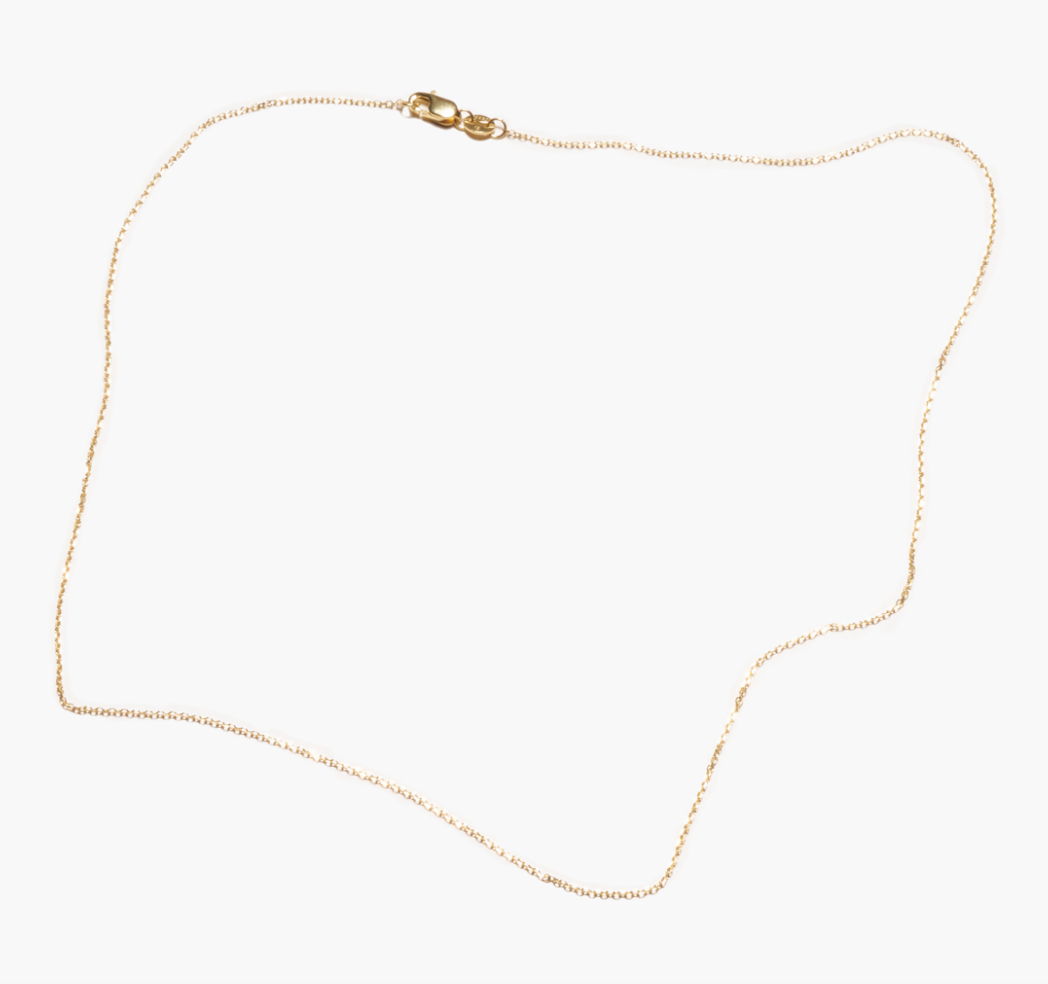 14k Gold Cable Chain - 18"