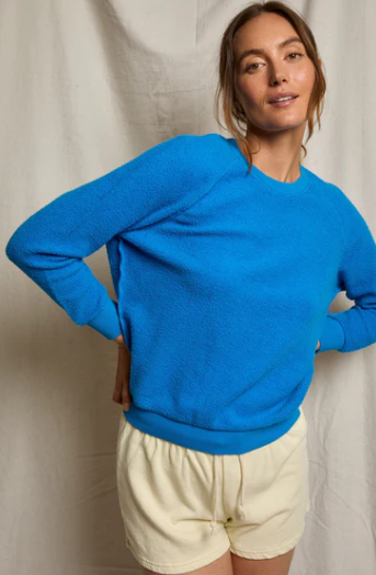 Ziggy Reversed Fleece Crew Neck Sweatshirt