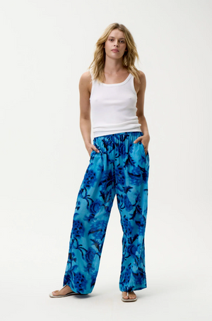 Isla Pant in Milos Sushi Voila Blue