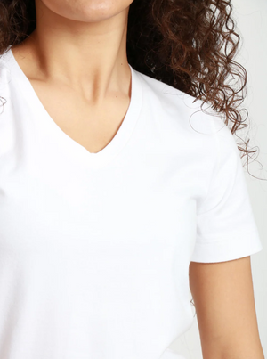 Cotton V-Neck Tee