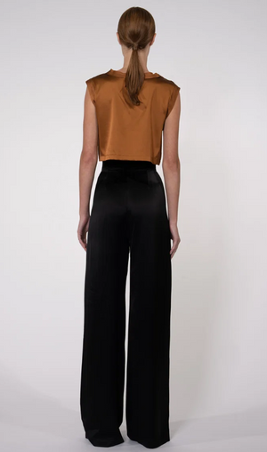 Mel Cropped Blouse Top