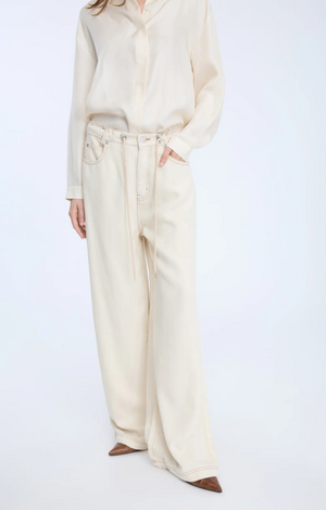 Obey Drawstring Wide-Leg Pant