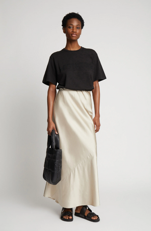 Bardot Skirt in Champagne