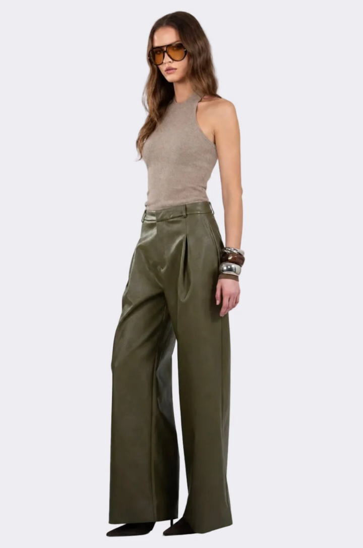 Salome Faux Leather Pant