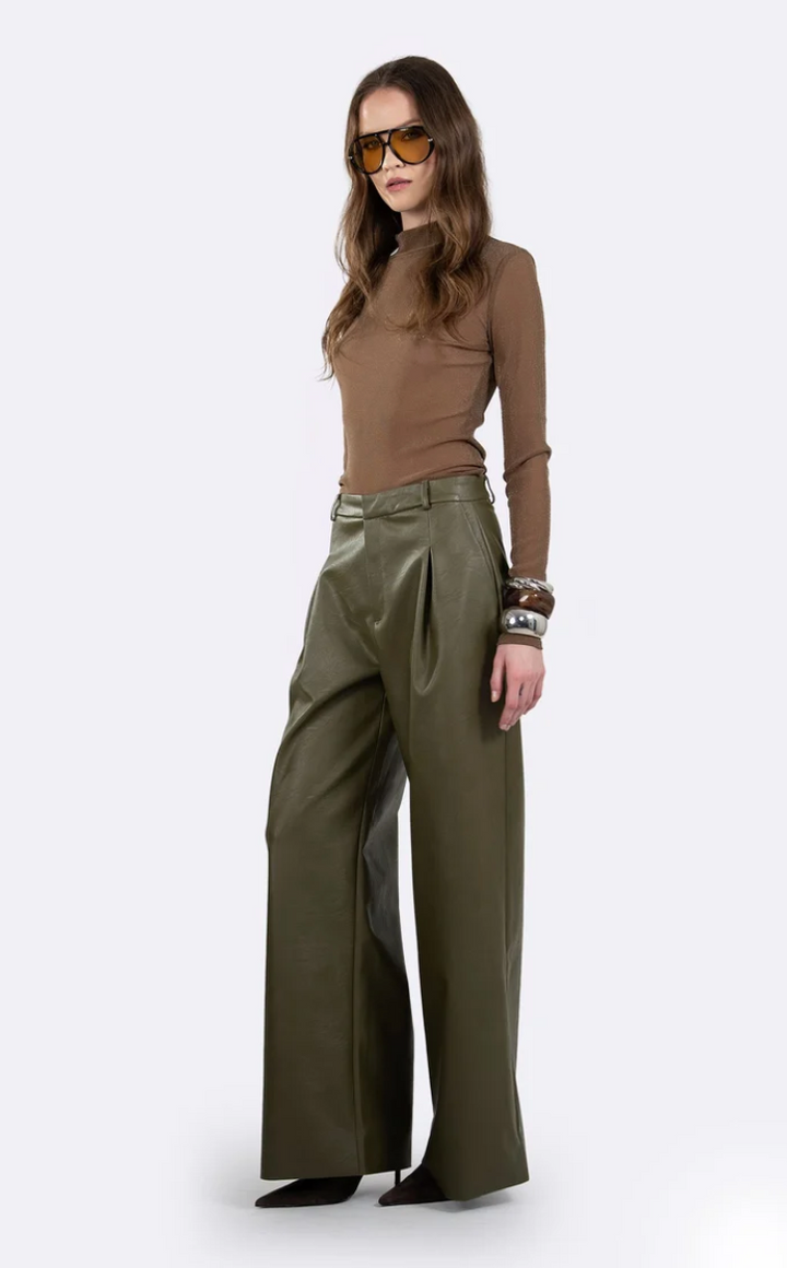 Salome Faux Leather Pant