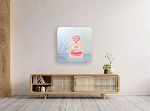 "Stung" 1/1 - An original painting by Brandt Woods.  Acrylic paint on wood canvas.  36" x 36"