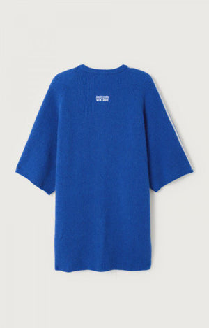 Vitow Mid-Length Cardigan - Olympic Blue