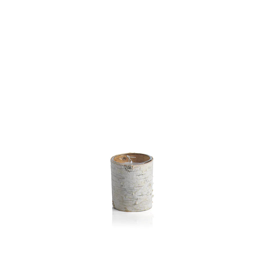 Birchwood Scentless Jar Candle -3"