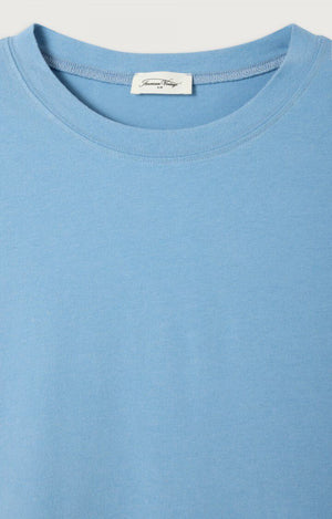 YPAWood Crewneck Long Sleeve Shirt - Melange Blue