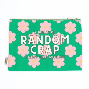 A Bunch Of Random Crap I Can’t Live Without - Canvas Pouch - The Collective Park City