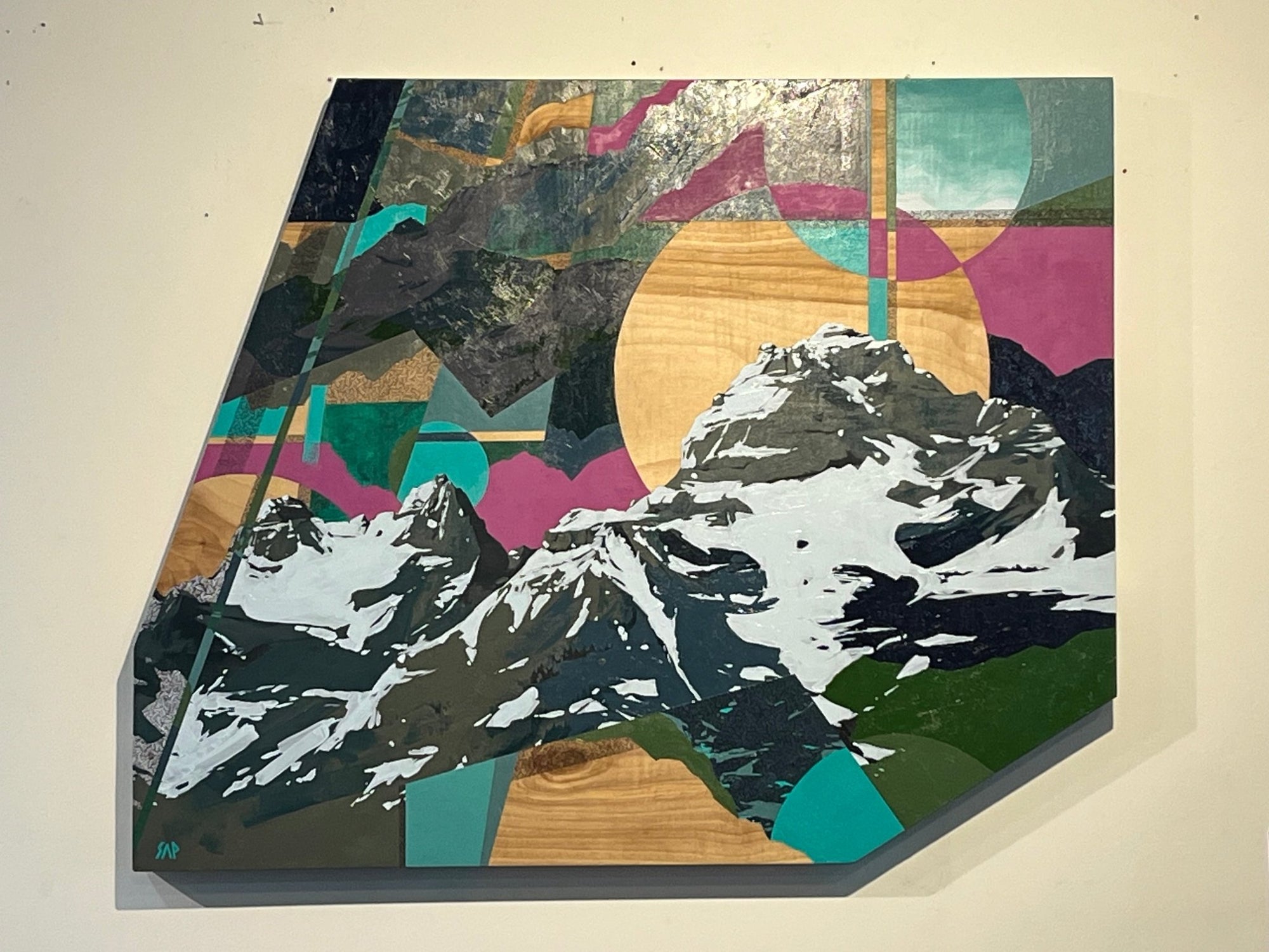 "A Difficult Path to a Beautiful Place" Painting - The Collective Park City