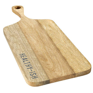 Face to Face Wood Charcuterie Board - Healthy-ish