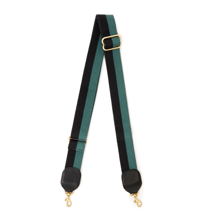 Adjustable Crossbody Strap - Evergreen/Black - The Collective Park City