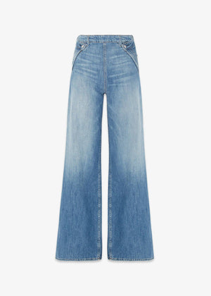 Dina High Waisted Wide Leg Jean - San Diego