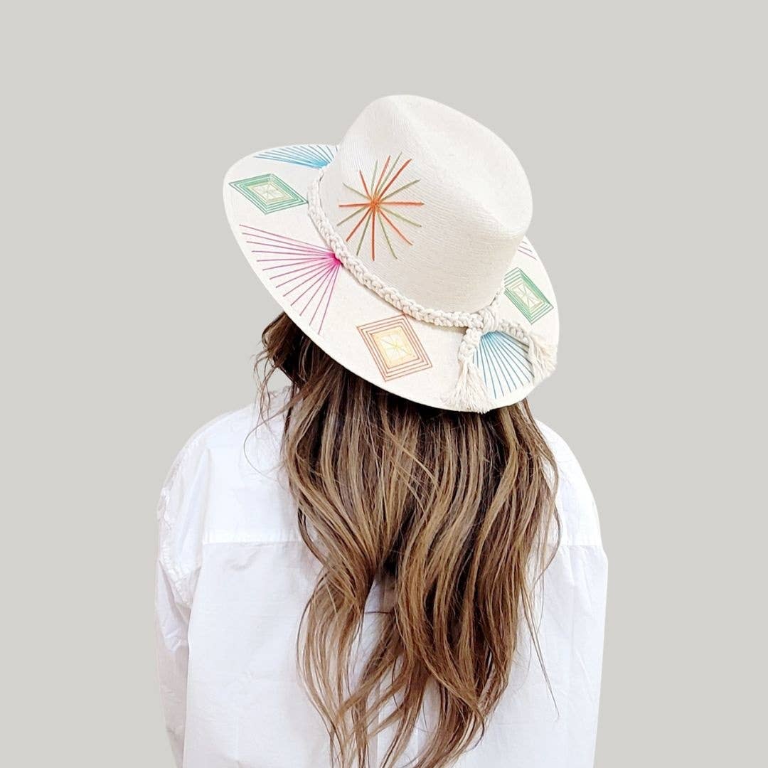 AGLAEA Straw Indiana Crown Hat - The Collective Park City