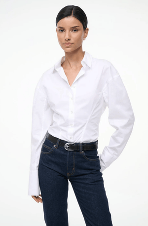 Aida Button Down Top - The Collective Park City