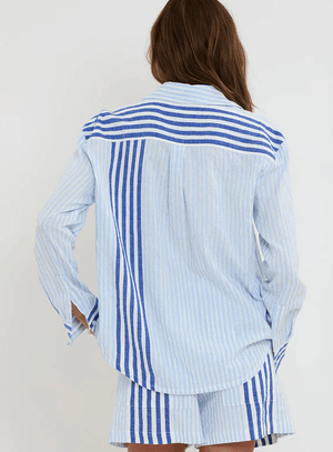 Aisha Button Down Top - The Collective Park City