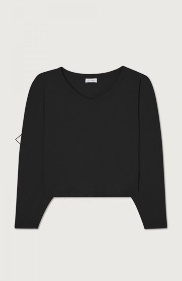 Aksun Long Sleeve Tee - Noir - The Collective Park City